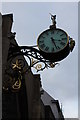 SE6051 : Clock, Church of St Martin Le Grand, Coney Street, York by Jo and Steve Turner