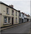 SO3700 : Bridge Street shops, Usk by Jaggery