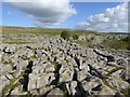 SD8964 : The limestone pavement above Malham Cove by David Smith