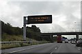 SD5501 : Sign gantry and bridge for Brocstedes Road over M6 by David Smith