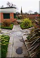 SO9570 : The centre of the Sensory Garden, Sanders Park, Bromsgrove, Worcs by P L Chadwick