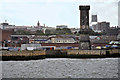 SJ3392 : Victoria Tower at the Entrance to Salisbury Dock, Liverpool by David Dixon