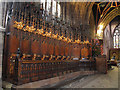 SJ6552 : St Mary, Nantwich: misericords by Stephen Craven