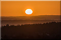 TQ2749 : Sunrise from The Saddle Knob by Ian Capper