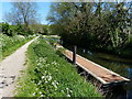 SK8934 : Pontoon along the Grantham Canal by Mat Fascione