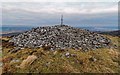 NH4849 : Cairn on the summit of Cnoc Udais by valenta