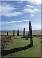 HY2913 : Stones of the Ring of Brodgar by Rob Farrow