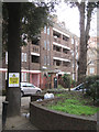 TQ3376 : Rear of Dryden House, Glebe Estate, Camberwell, south London by Robin Stott