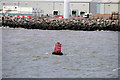 SJ3195 : Mersey Estuary Channel Marker C22 at Seaforth by David Dixon