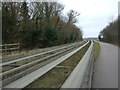 TL4164 : Cambridge Guided Busway east of Oakington by JThomas