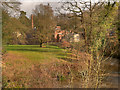 SJ8382 : Quarry Bank Mill, Mill Meadow and River Bollin by David Dixon