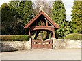 SK1645 : The lych gate at Ashbourne Cemetery by Graham Hogg