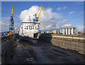 J3676 : 'Stena Superfast VII' in dry dock, Belfast by Rossographer