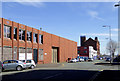 SO9198 : Former bus garage in Cleveland Road, Wolverhampton by Roger  D Kidd