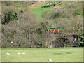 SK3057 : Crossing the Derwent at Cromford by John Sutton