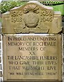 SD8913 : Lancashire Fusiliers memorial by Gerald England