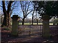 SJ7991 : Park Gates by Bob Harvey