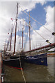 TQ4379 : Tall Ships Regatta, Woolwich Royal Arsenal Pier by Stephen McKay