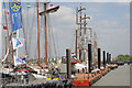 TQ4379 : Tall Ships Regatta, Woolwich Royal Arsenal Pier by Stephen McKay