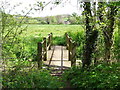 SK4236 : Footbridge over a stream by Ian Calderwood