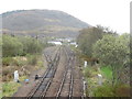 NN1174 : The West Highland Railway at Inverlochy by M J Richardson