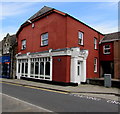 SS9079 : Solid Rock in Bridgend town centre by Jaggery