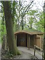 ST3623 : The heronry hide, Swell Wood nature reserve by David Smith