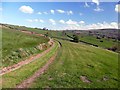 SK0088 : Field path at Briargrove Farm by Graham Hogg