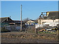 TQ9068 : "Industrial Estate" at "Marshbank Farm" east of Old Ferry Road by Mike Quinn