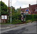 SO3406 : Village phonebox, Llanfair Kilgeddin, Monmouthshire  by Jaggery