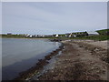 NX0940 : Port Logan Beach at High Tide by Jon Alexander