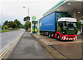 ST3091 : Fagan & Whalley lorry in Malpas, Newport by Jaggery