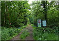 TL9195 : Track leading into the Stanford Training Area (STANTA) by Mat Fascione