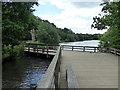 TQ4095 : Boardwalk Connaught Waters by PAUL FARMER