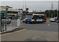 ST2078 : X16 bus, Newport Road, Cardiff by Jaggery