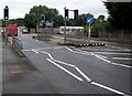 ST2077 : Rover Way pelican crossing, Cardiff by Jaggery