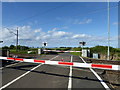 NU0938 : Fenham Low Moor Level Crossing by PAUL FARMER