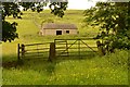 SK1650 : Country Barn near Thorpe, Derbyshire by Andrew Tryon