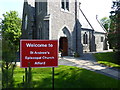 NJ5716 : St Andrew's Episcopal Church, Alford by Stanley Howe