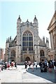 ST7564 : Bath Abbey frontage by John Winder