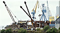 J3575 : Old steam cranes, Titanic Quarter, Belfast (June 2017) by Albert Bridge