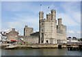 SH4762 : Caernarfon Castle by Jeff Buck