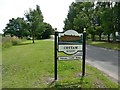 SK8179 : Cottam village sign by Graham Hogg