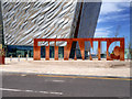 J3575 : Titanic Belfast Cutout by David Dixon