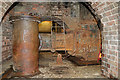 SJ4912 : Coleham Head Pumping Station - sewage pump by Chris Allen