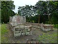 NS3975 : The ruins of St Serf's Church by Lairich Rig