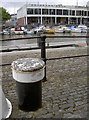 ST5872 : Mooring post in St Augustine's Reach by Neil Owen