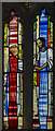 SP2864 : Stained glass window, St Mary's church, Warwick by Julian P Guffogg