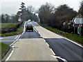 SO1493 : Road Junction on the A483 near to Llanmerewig by David Dixon