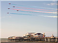 SD3036 : Red Arrows over North Pier by David Dixon